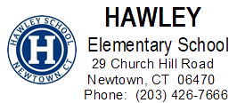 Hawley logo with address